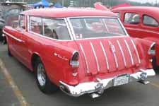 1955 Chevy Nomad Wagon Painted Gypsy Red-596 Upper and Lower